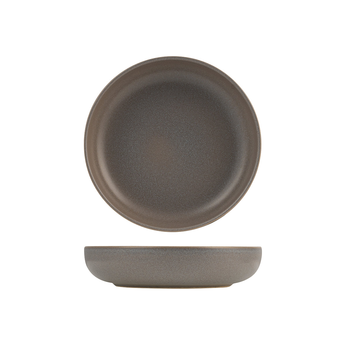 72.959028 Eclipse Uno Light Grey Share Walled Bowl 220mm / 1150ml Globe Importers Adelaide Hospitality Supplies