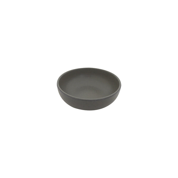 72.959324 Eclipse Uno Dark Grey Round Walled Bowl 125mm / 350ml Globe Importers Adelaide Hospitality Supplies