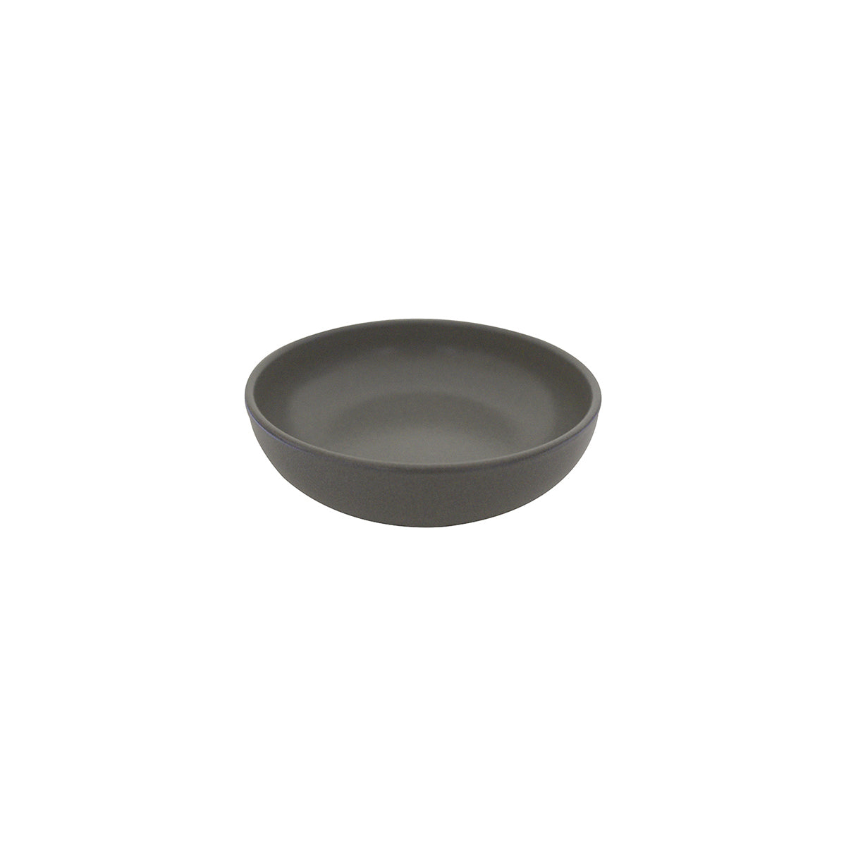 72.959325 Eclipse Uno Dark Grey Round Walled Bowl 160mm / 550ml Globe Importers Adelaide Hospitality Supplies
