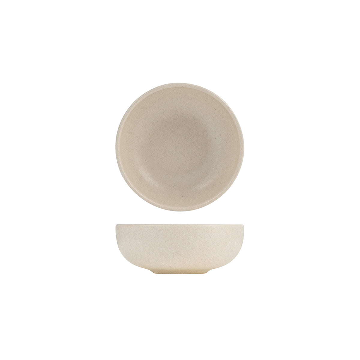 72.959424 Eclipse Uno Cream Round Walled Bowl 125mm / 350ml Globe Importers Adelaide Hospitality Supplies