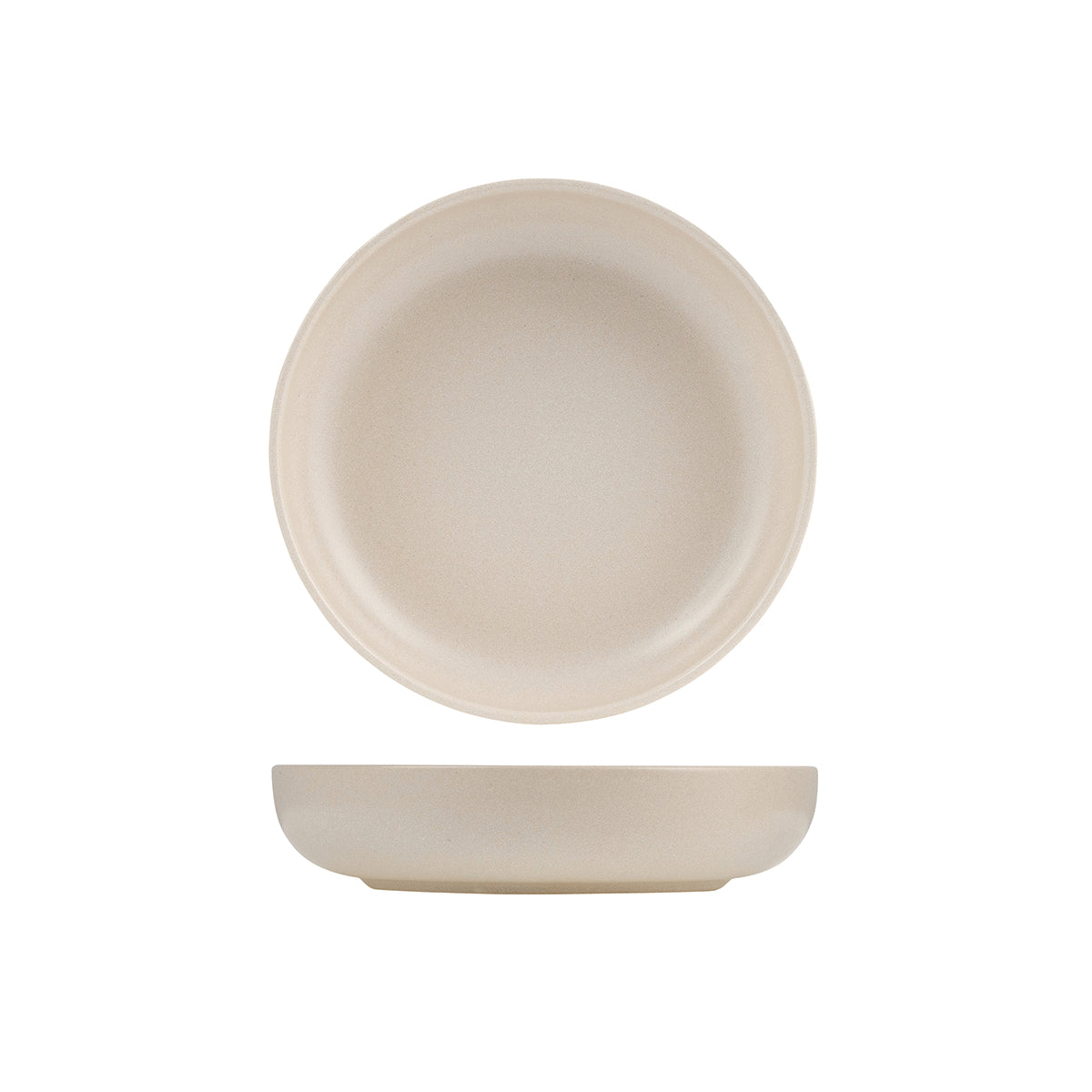 72.959428 Eclipse Uno Cream Share Walled Bowl 220mm / 1150ml Globe Importers Adelaide Hospitality Supplies