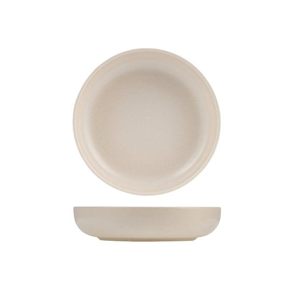 72.959428 Eclipse Uno Cream Share Walled Bowl 220mm / 1150ml Globe Importers Adelaide Hospitality Supplies
