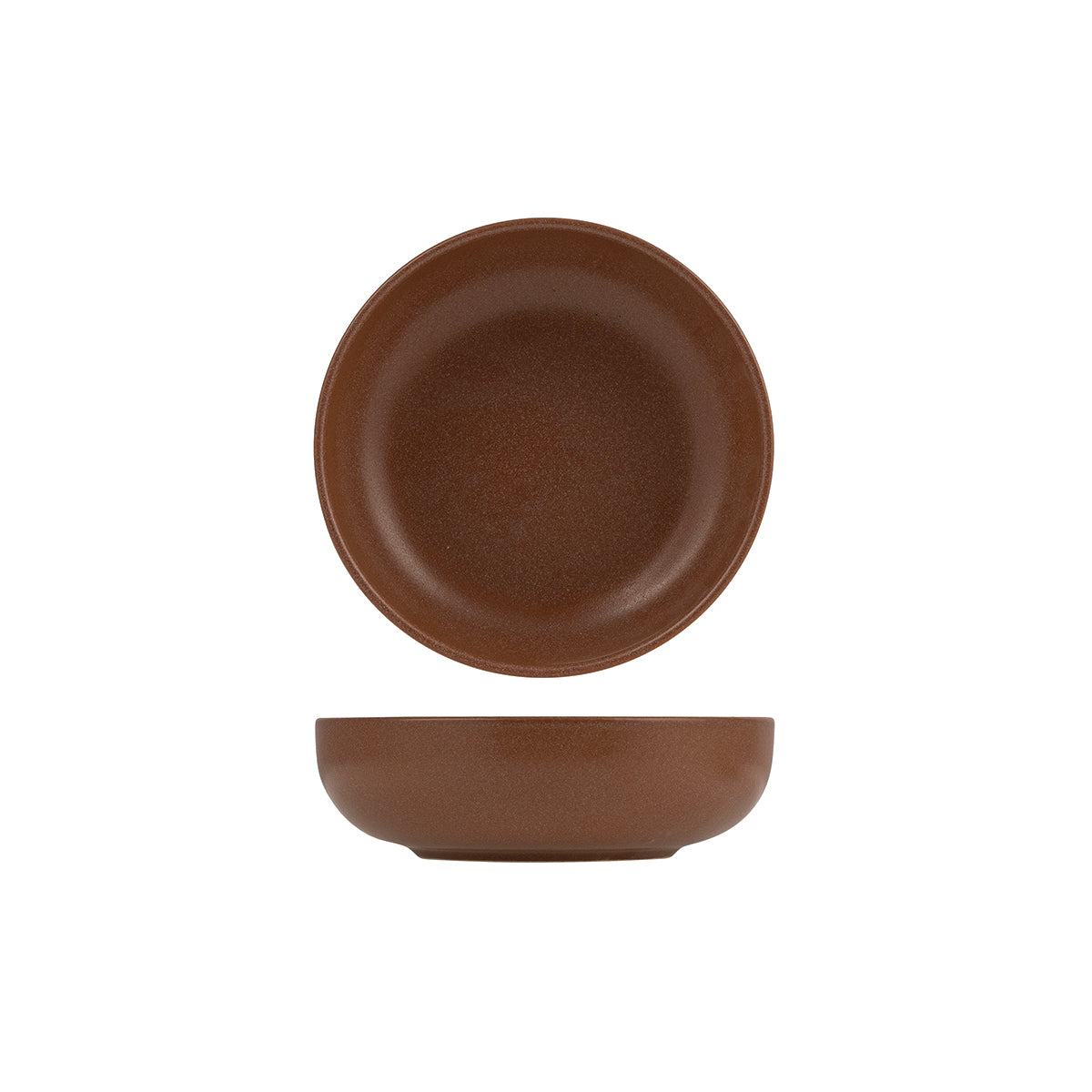 72.959525 Eclipse Uno Brown Round Walled Bowl 160mm / 550ml Globe Importers Adelaide Hospitality Supplies