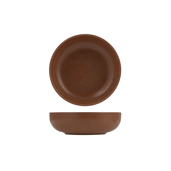 72.959525 Eclipse Uno Brown Round Walled Bowl 160mm / 550ml Globe Importers Adelaide Hospitality Supplies