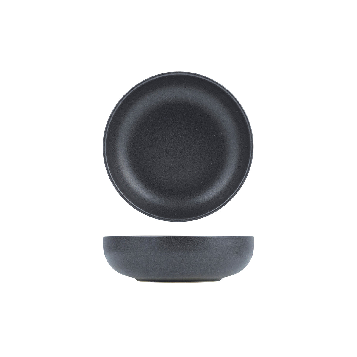 72.959825 Eclipse Uno Black Round Walled Bowl 160mm / 550ml Globe Importers Adelaide Hospitality Supplies
