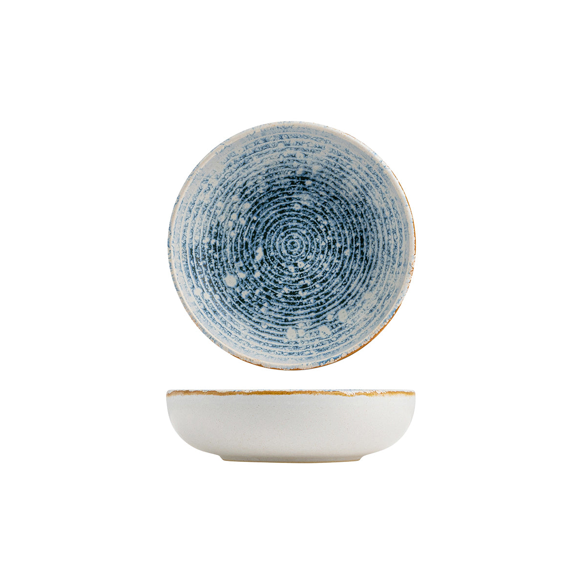 72.959916 Eclipse Duo Ripple Round Walled Bowl 160mm / 550ml Globe Importers Adelaide Hospitality Supplies