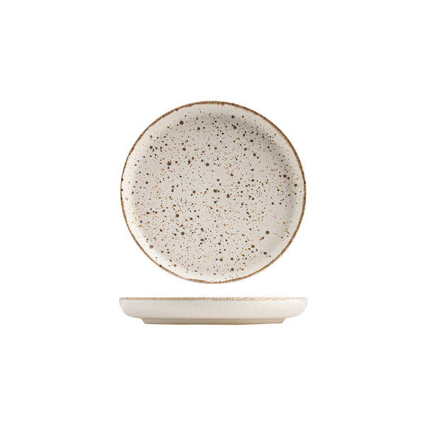 72.959931 Eclipse Duo Pebble Round Walled Plate 175x23mm Globe Importers Adelaide Hospitality Supplies