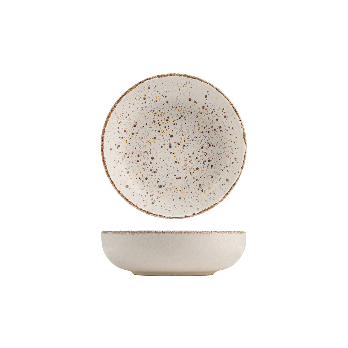 72.959936 Eclipse Duo Pebble Round Walled Bowl 160mm / 550ml Globe Importers Adelaide Hospitality Supplies