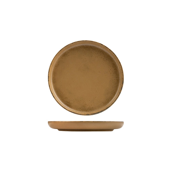 72.959941 Eclipse Duo Sandbar Round Walled Plate 175x23mm Globe Importers Adelaide Hospitality Supplies