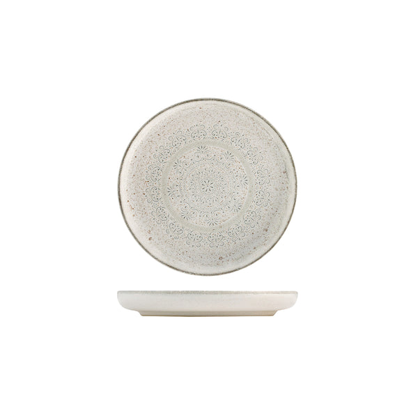 72.959981 Eclipse Duo Sahara Round Walled Plate 175x23mm Globe Importers Adelaide Hospitality Supplies