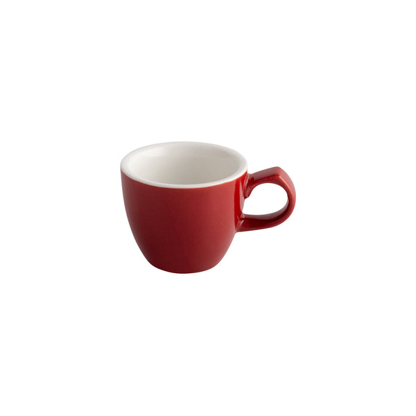 72.976008 Lusso Cherry Espresso Cup 90ml Globe Importers Adelaide Hospitality Supplies