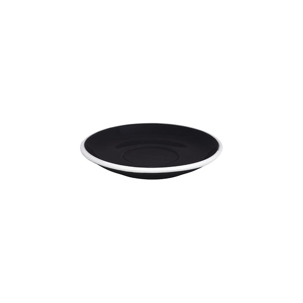 72.976082 Lusso Jet Espresso Saucer 115mm Globe Importers Adelaide Hospitality Supplies