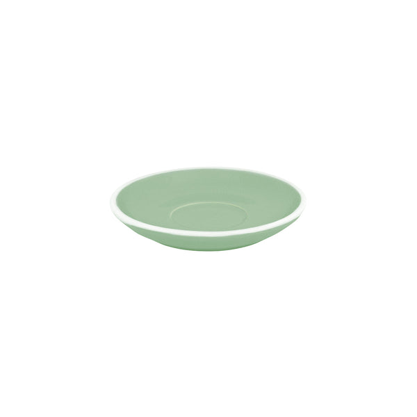 72.976083 Lusso Mint Espresso Saucer 115mm Globe Importers Adelaide Hospitality Supplies