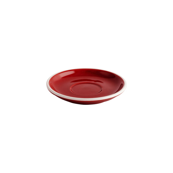 72.976088 Lusso Cherry Espresso Saucer 115mm Globe Importers Adelaide Hospitality Supplies