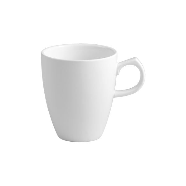 72.976209 Lusso White Mug 400ml Globe Importers Adelaide Hospitality Supplies