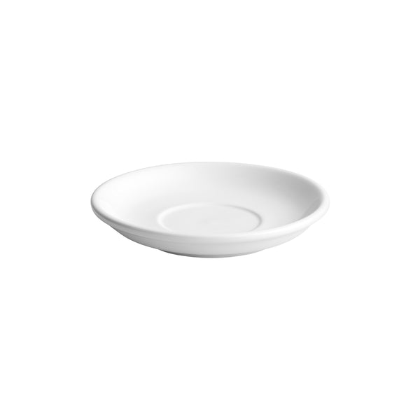 72.976380 Lusso White Saucer 154mm Globe Importers Adelaide Hospitality Supplies