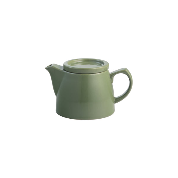 72.976409 Lusso Olive Teapot 350ml Globe Importers Adelaide Hospitality Supplies