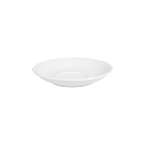 978091 Bevande Bianco Espresso Saucer 120mm Globe Importers Adelaide Hospitality Supplies