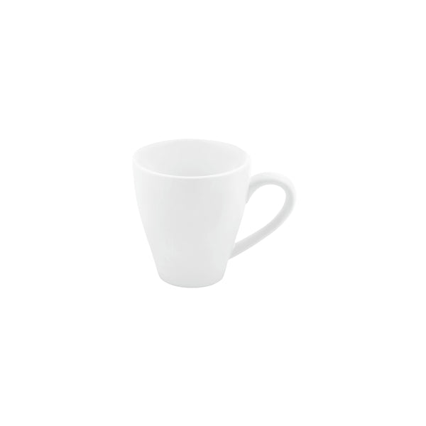 978241 Bevande Bianco Tulip Coffee Cup 200ml Globe Importers Adelaide Hospitality Supplies