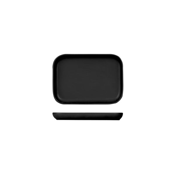 978705 Bevande Raven Rectangular Tray 180mm Globe Importers Adelaide Hospitality Supplies