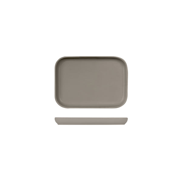 978706 Bevande Stone Rectangular Tray 180mm Globe Importers Adelaide Hospitality Supplies