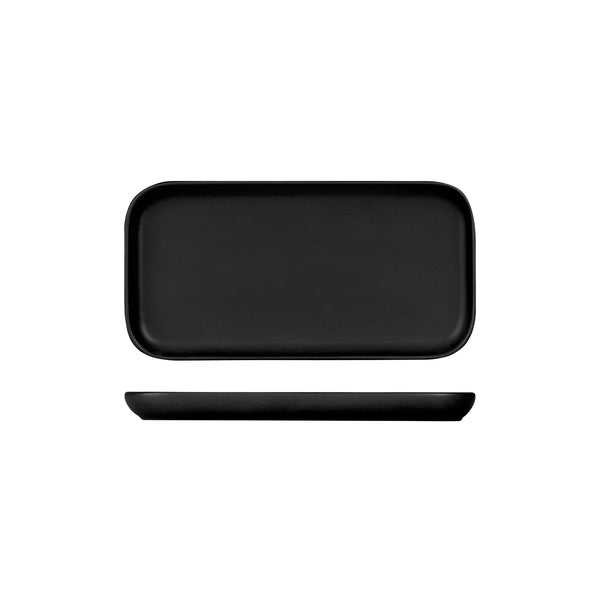 978715 Bevande Raven Rectangular Tray 250mm Globe Importers Adelaide Hospitality Supplies
