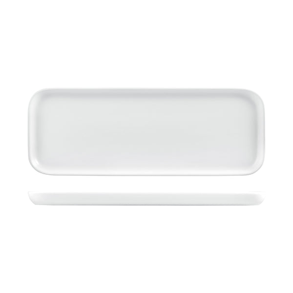 978721 Bevande Bianco Rectangular Tray 350mm Globe Importers Adelaide Hospitality Supplies