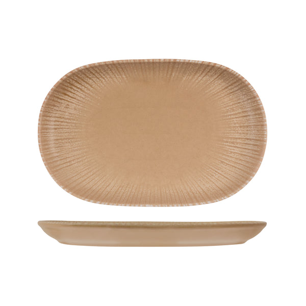 72.98810266 ID Fine Adel Oval Coupe Platter 370x240mm Globe Importers Adelaide Hospitality Supplies