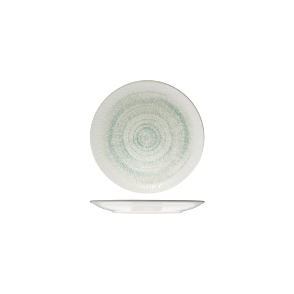72.98820017 ID Fine Glacier Round Coupe Plate 170mm Globe Importers Adelaide Hospitality Supplies