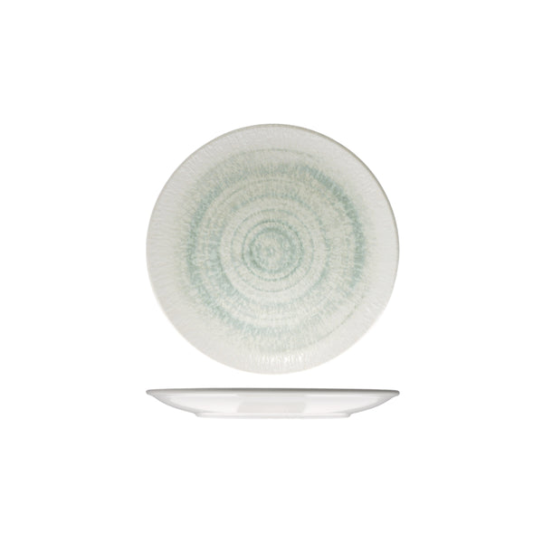 72.98820023 ID Fine Glacier Round Coupe Plate 230mm Globe Importers Adelaide Hospitality Supplies