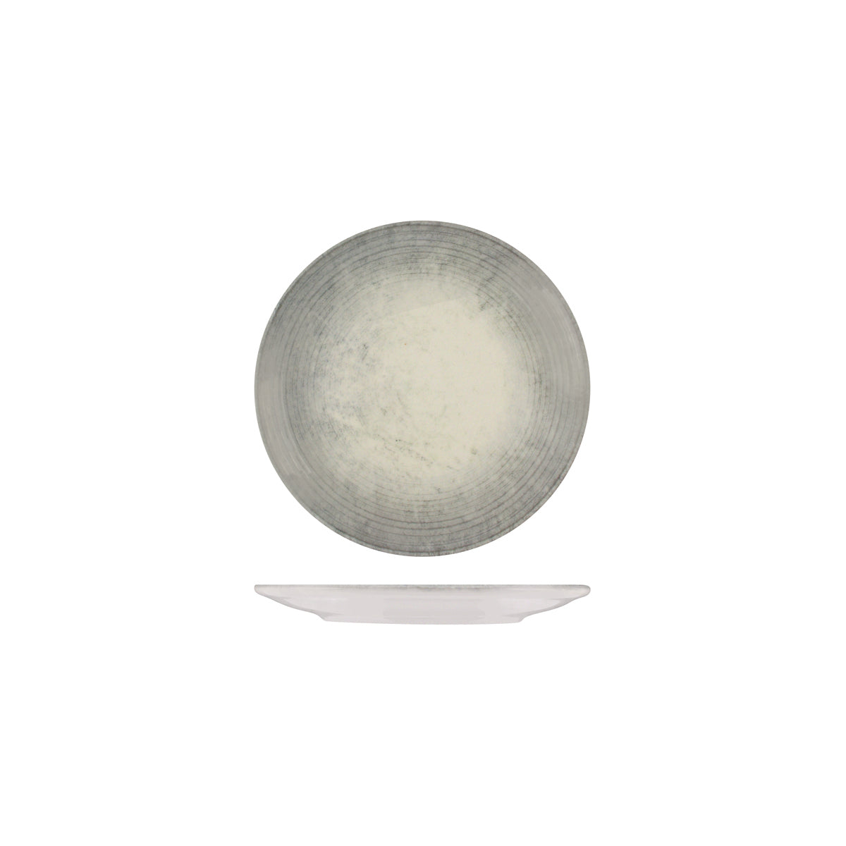72.98820217 ID Fine Fume Round Coupe Plate 170mm Globe Importers Adelaide Hospitality Supplies