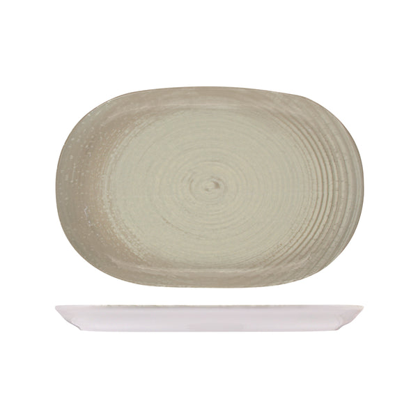 72.98820466 ID Fine Tornio Oval Coupe Platter 330x210mm Globe Importers Adelaide Hospitality Supplies