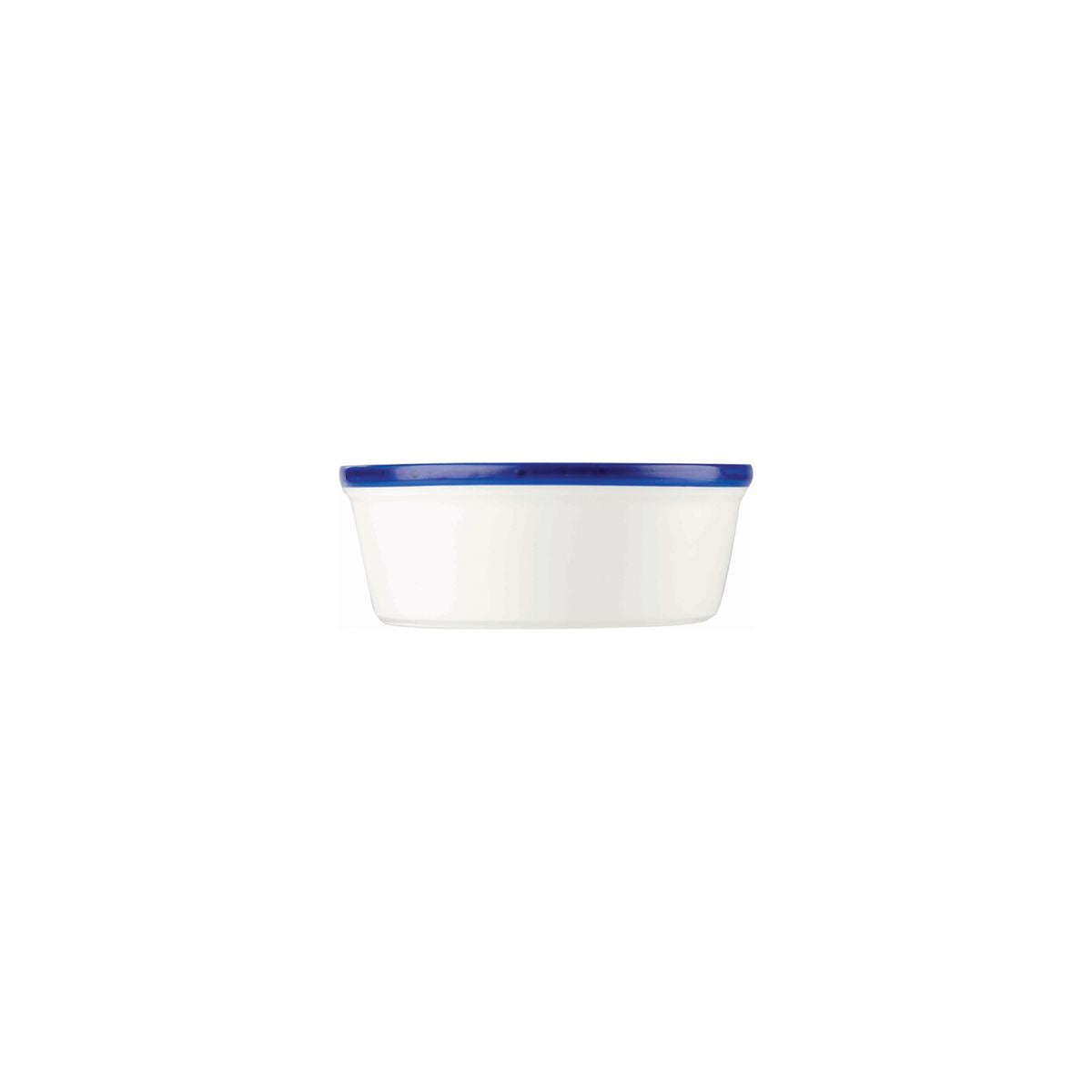 72.9955053 Churchill Retro Blue Ramekin 135mm / 500ml Globe Importers Adelaide Hospitality Supplies