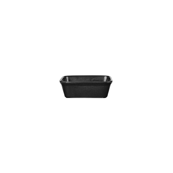 72.9961501 Churchill Cookware Black Rectangular Dish 160x120mm / 600ml Globe Importers Adelaide Hospitality Supplies