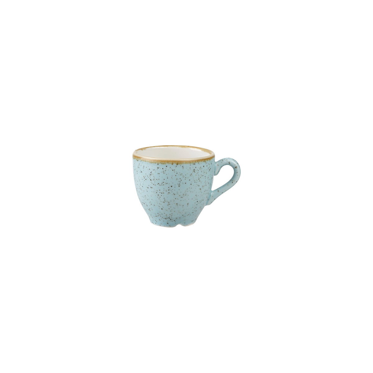72.9975003.D Churchill Stonecast Duck Egg Espresso Cup 100ml Globe Importers Adelaide Hospitality Supplies