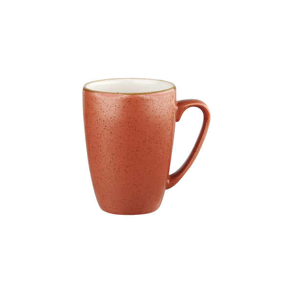 72.9975022.O Churchill Stonecast Spiced Orange Mug 340ml Globe Importers Adelaide Hospitality Supplies