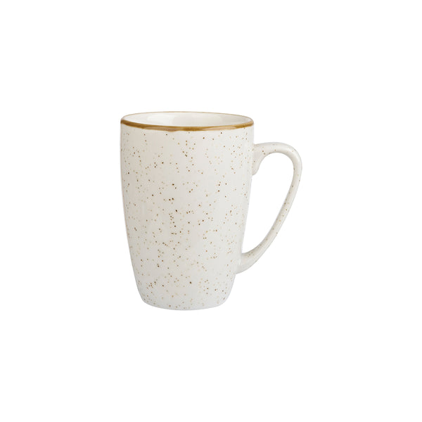 72.9975022.W Churchill Stonecast Barley White Mug 340ml Globe Importers Adelaide Hospitality Supplies