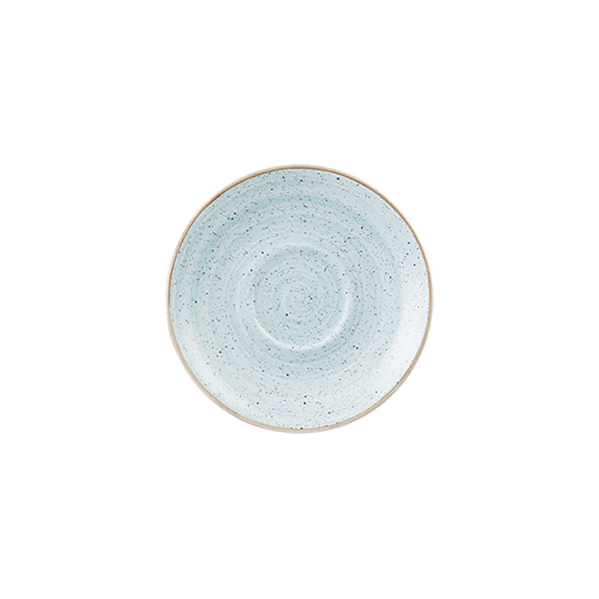 72.9975028.D Churchill Stonecast Duck Egg Cappuccino Saucer 156mm Globe Importers Adelaide Hospitality Supplies