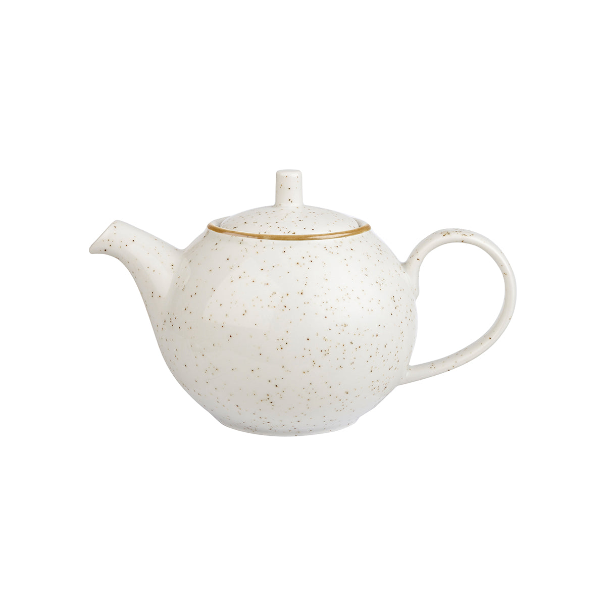 72.9975035.W Churchill Stonecast Barley White Beverage Pot 426ml Globe Importers Adelaide Hospitality Supplies