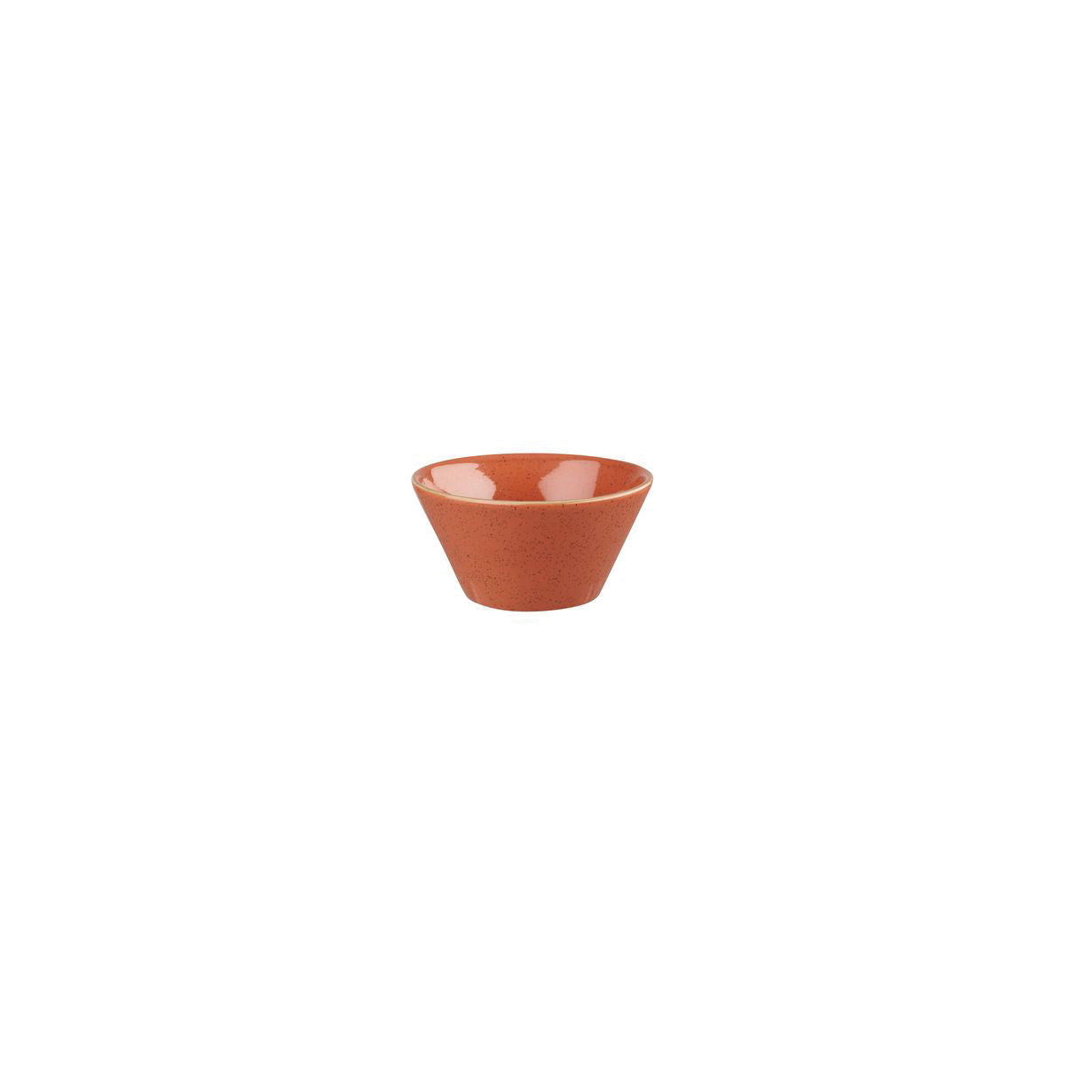 72.9975100.O Churchill Stonecast Spiced Orange Sauce Dish 80mm / 90ml Globe Importers Adelaide Hospitality Supplies