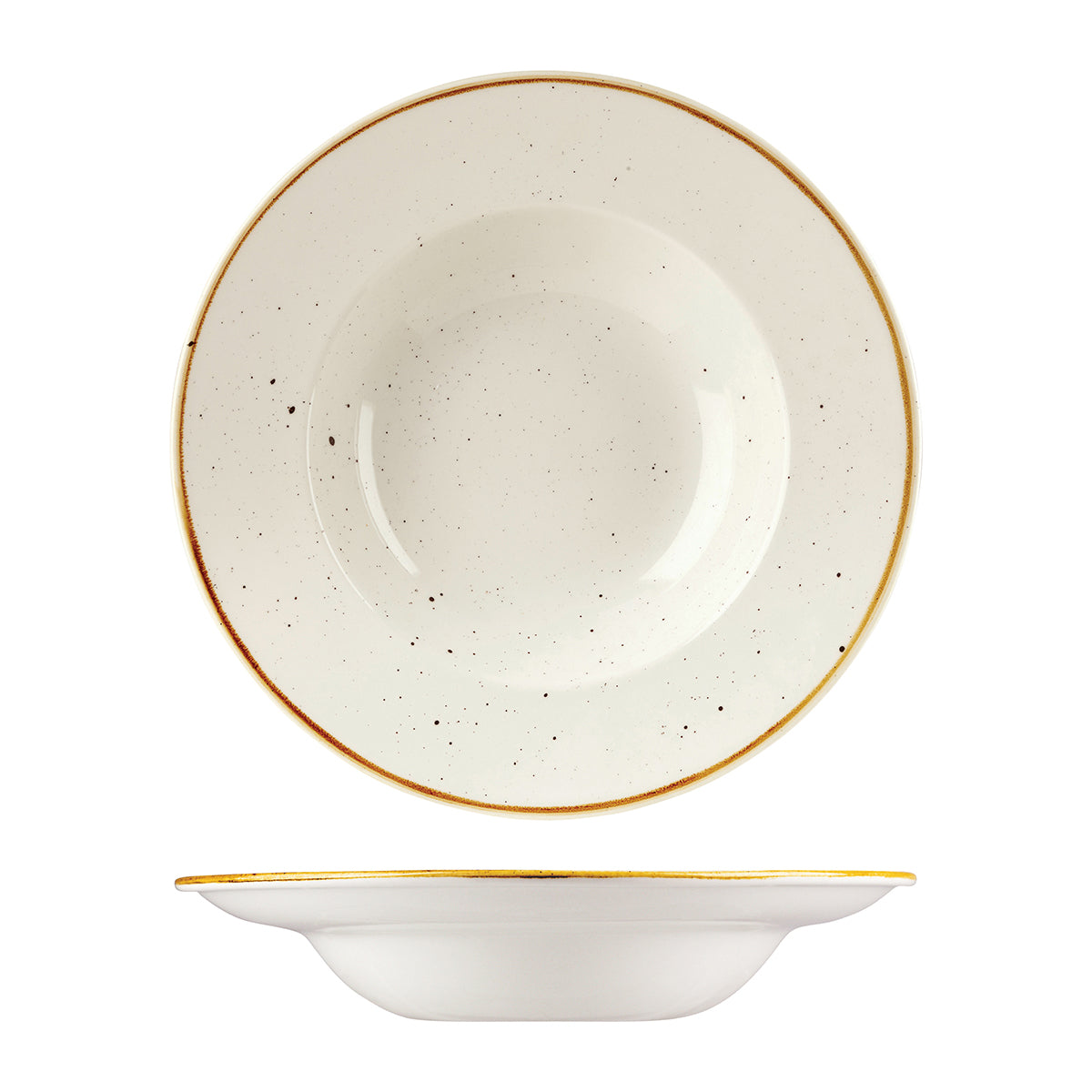 72.9975428.W Churchill Stonecast Barley White Soup / Pasta Bowl 280mm / 468ml Globe Importers Adelaide Hospitality Supplies