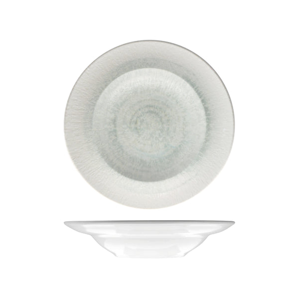 99820048 ID Fine Glacier Round Pasta Bowl Wide Rim 280mm / 560ml Globe Importers Adelaide Hospitality Supplies