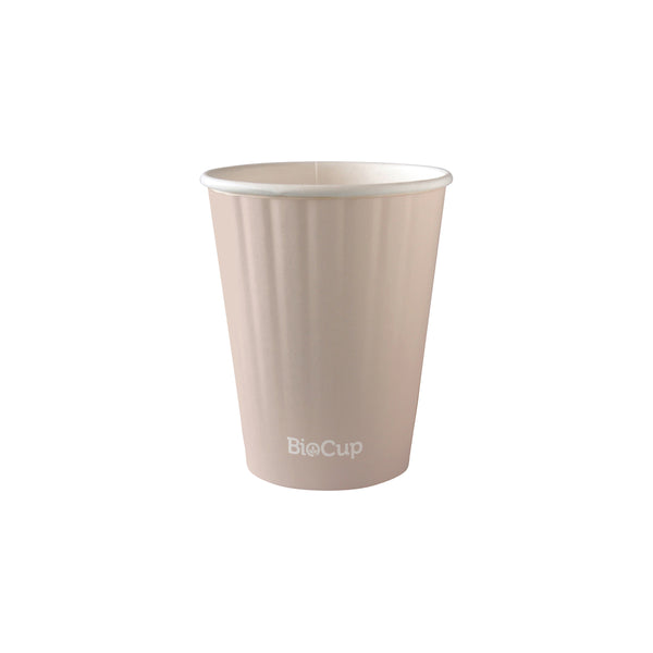BP.ABC-12DW BioPak Double Wall Stone BioCup (90mm) 390ml / 12oz Globe Importers Adelaide Hospitality Supplies