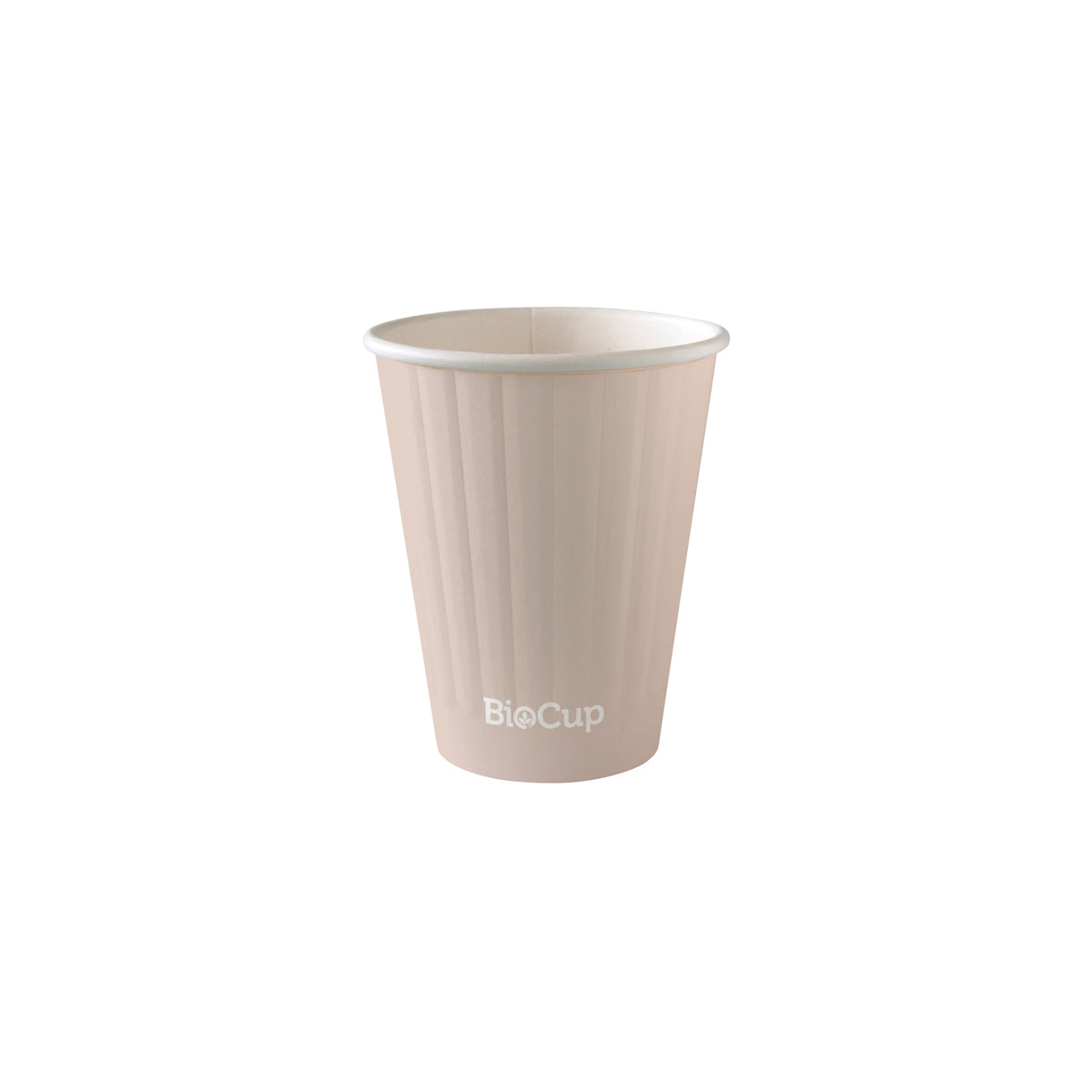 BP.ABC-8DW BioPak Double Wall Stone BioCup (80mm) 255ml / 8oz Globe Importers Adelaide Hospitality Supplies