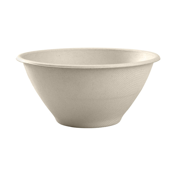 BP.B-BL-48-N-PF BioPak BioCane Round Bowl Plant Fibre Natural 1420ml / 48oz Globe Importers Adelaide Hospitality Supplies
