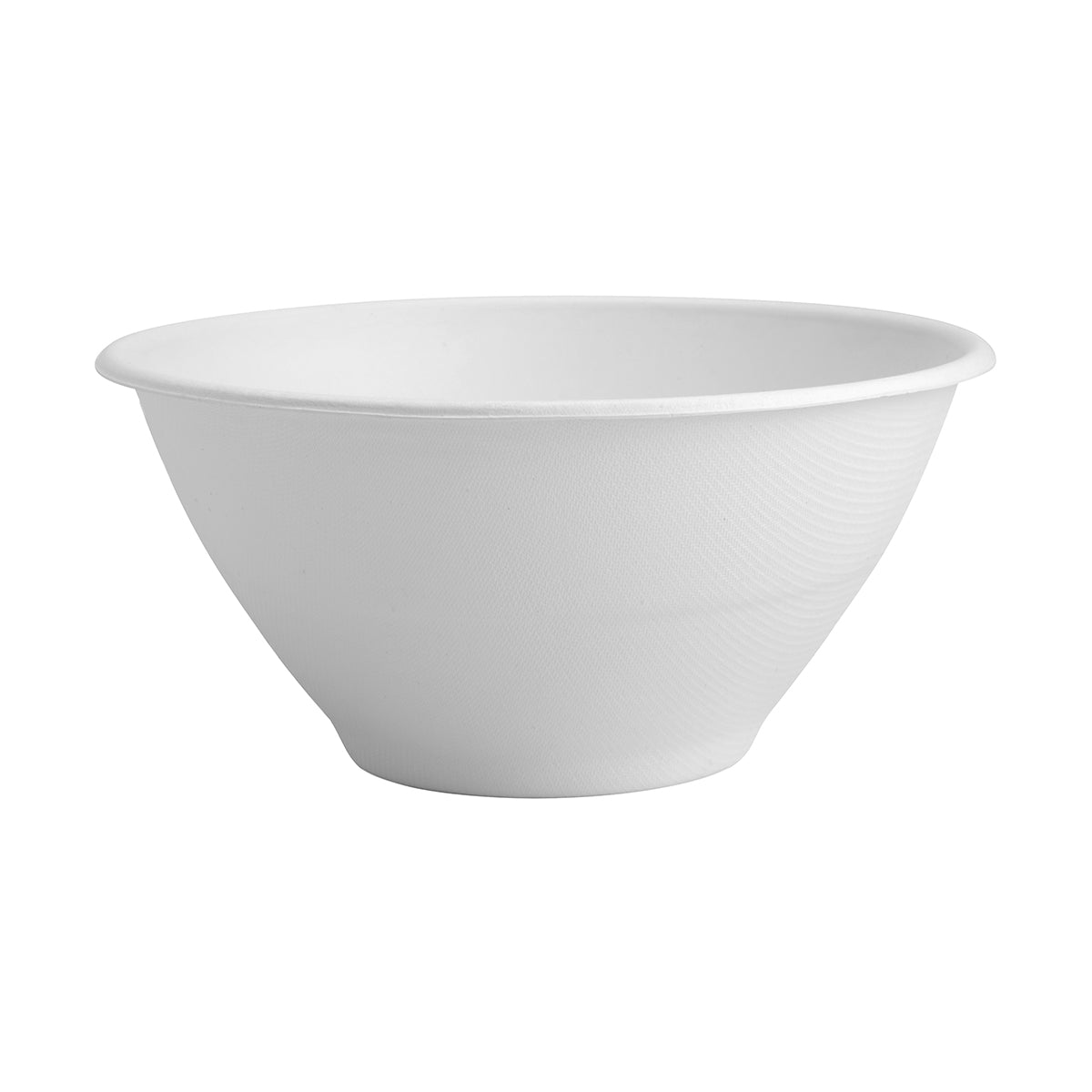BP.B-BL-48-PF BioPak BioCane Round Bowl Plant Fibre White 1420ml / 48oz Globe Importers Adelaide Hospitality Supplies