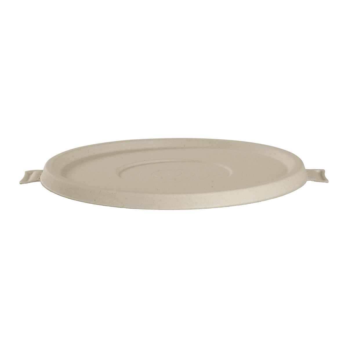 BP.B-BLL-N-PF BioPak BioCane Flat Lid Natural 203mm Globe Importers Adelaide Hospitality Supplies