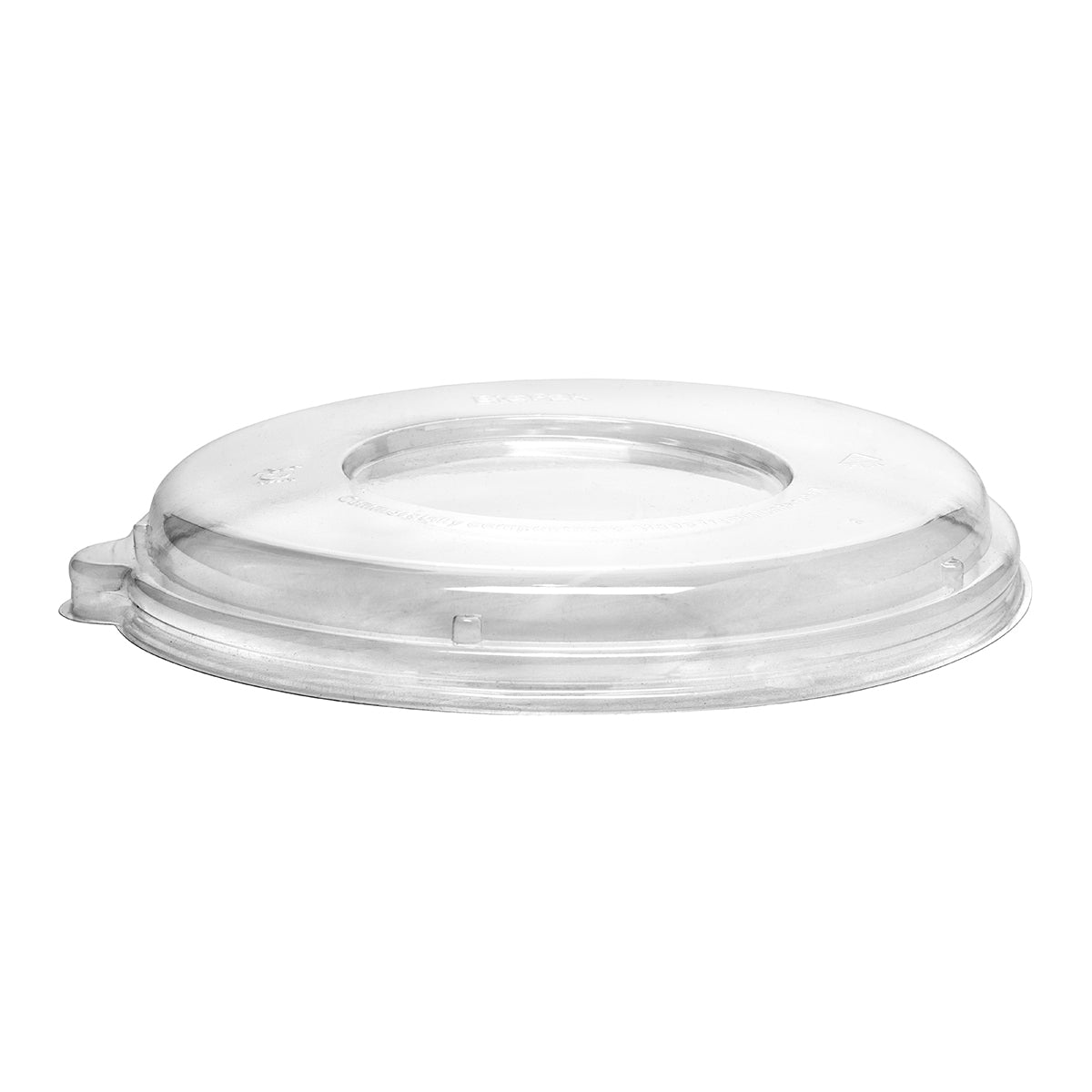 BP.B-BLL-PLA(D) BioPak Clear PLA Dome Lid 200mm Globe Importers Adelaide Hospitality Supplies