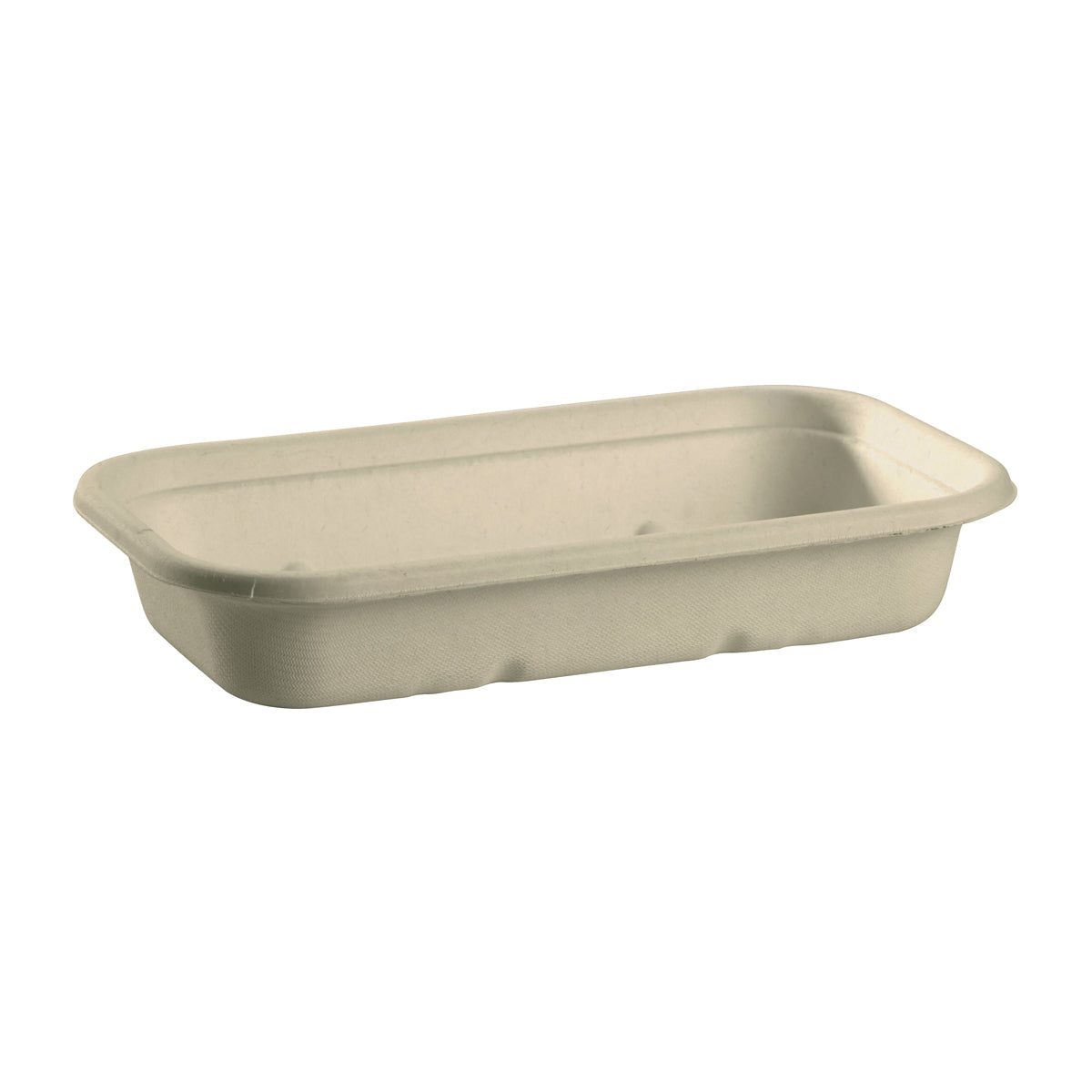 BP.B-LB-750-N-PF BioPak BioCane Oblong Takeaway Container Plant Fibre Natural 750ml Globe Importers Adelaide Hospitality Supplies