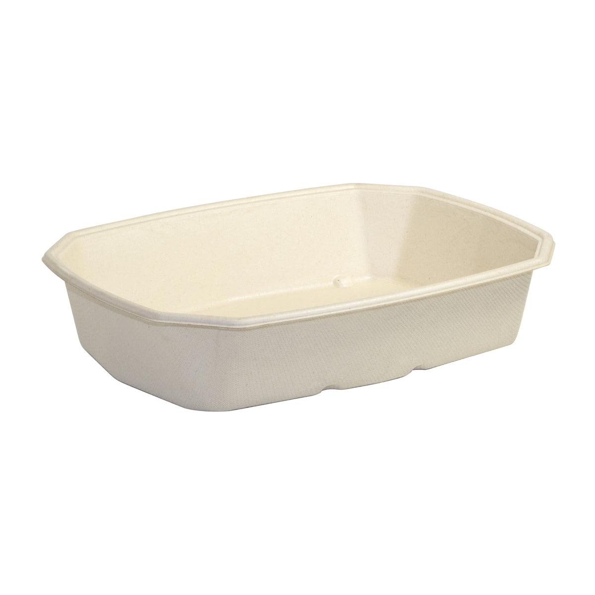 BP.B-LB-OCTA-950-N BioPak BioCane Octa Takeaway Container Plant Fibre Natural 950ml Globe Importers Adelaide Hospitality Supplies